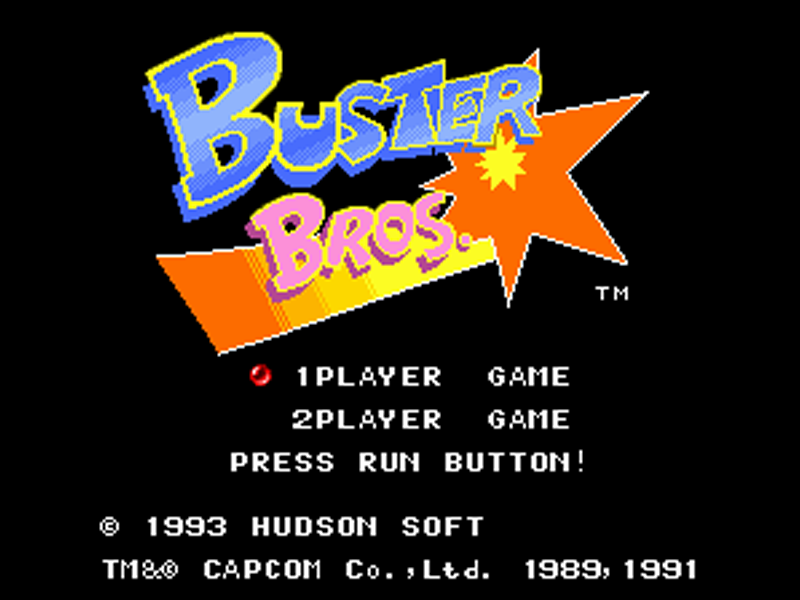 Buster Bros. (Arcade – 1989)